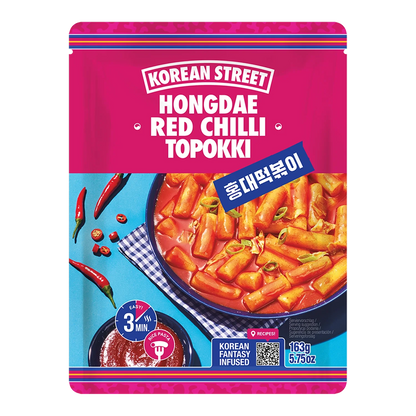 KOREAN STREET Topokki Red Chilli 163G