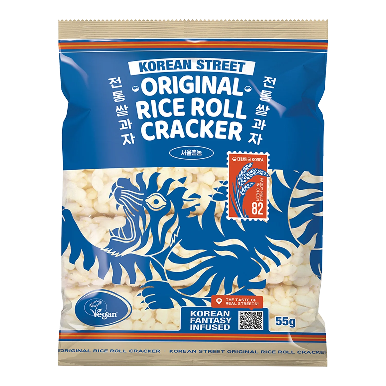 KOREAN STREET Reis Cracker Original 55G