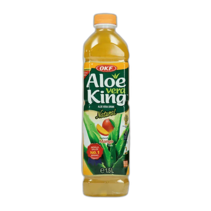 OKF Aloe Vera Drink Mango 1.5L – Aloe & Mango soft drink