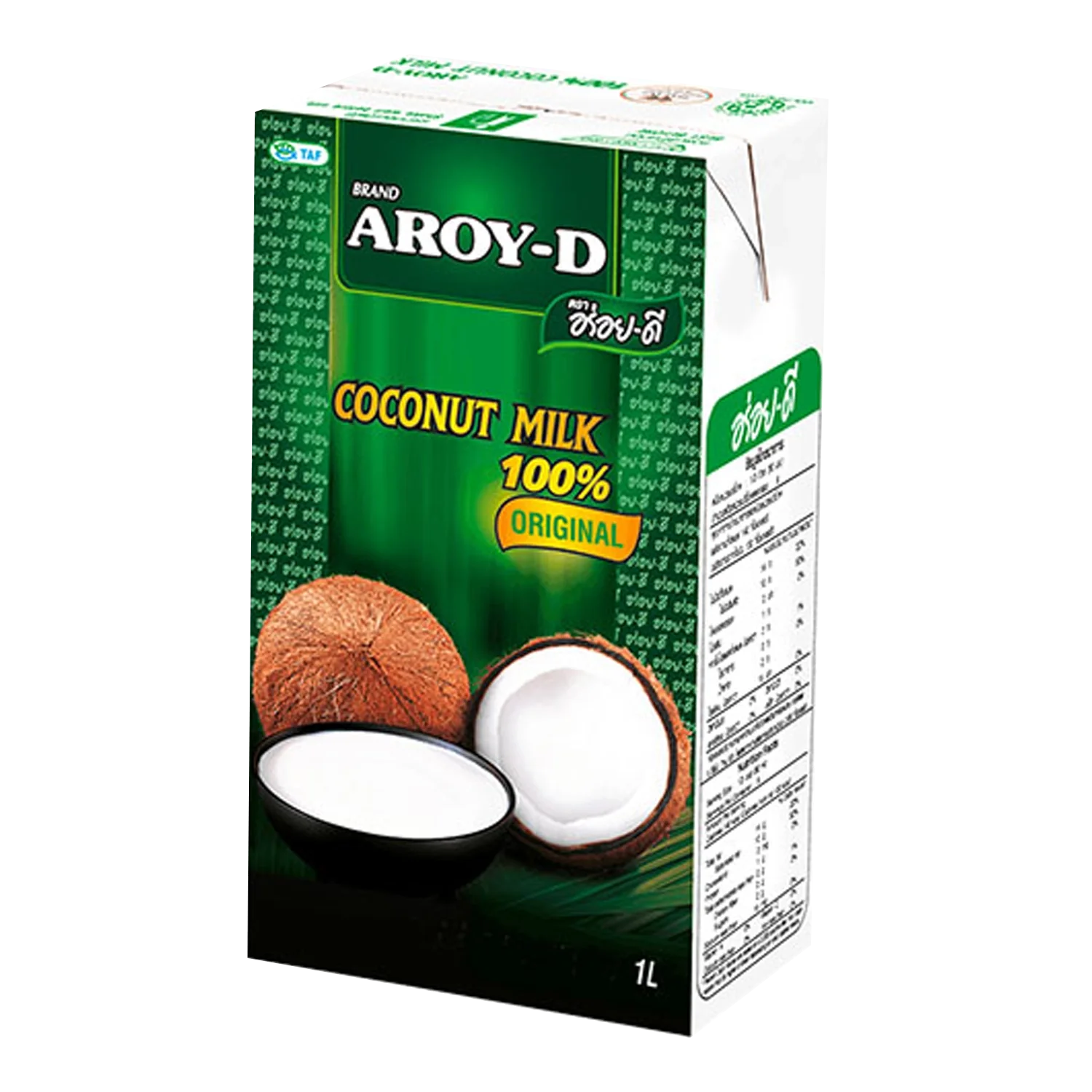 AROY-D Coconut Milk zum Kochen 1L