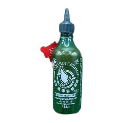 FLYING GOOSE Sriracha Mit Hanfsamen√∂l 455ML
