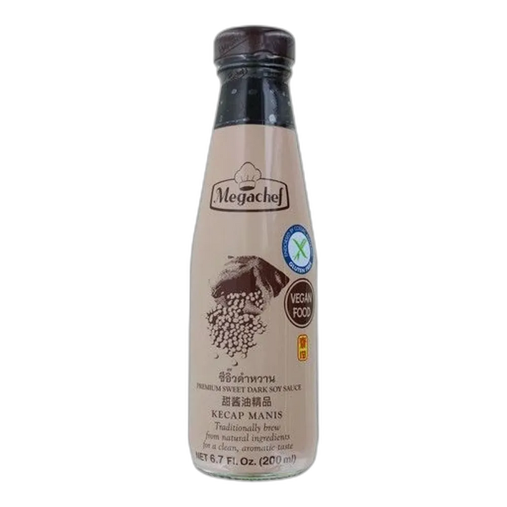 MEGACHEF Kecap Manis – Sweet Soy Sauce 200ml | Gluten free & vegan