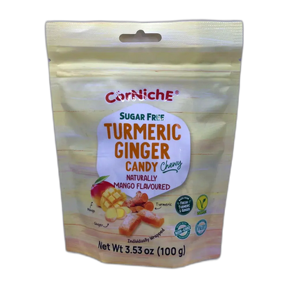 CORNICHE Tumeric Ginger Candy Mango 100G
