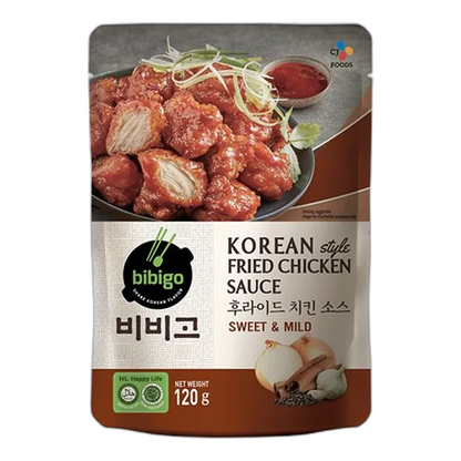 BIBIGO Korean Fried Chicken Sauce – Süß-scharfer Geschmack aus Korea | 120g