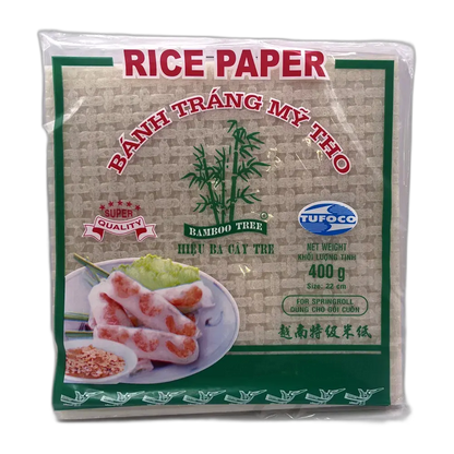 BAMBOO TREE Reispapier Viereckig 400G