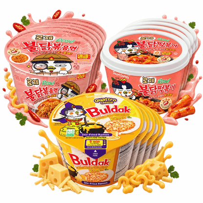 SAMYANG Buldak Special Bowls 15er Set Vorrat