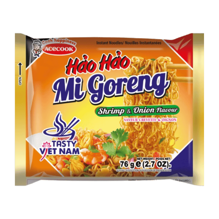 HAO HAO Instant Nudeln Shrimp Hot & Sour 78G