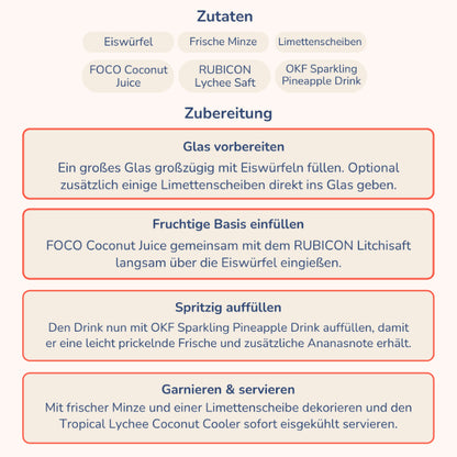 FOCO Coconut Juice Bundle (6 Stück)